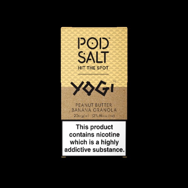 Yogi Peanut Butter Banana Granola Pod Salt Fusion ...