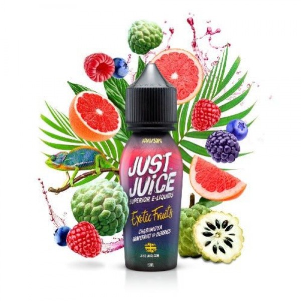 Just Juice 50ml - Exotic Fruits - Cherimoya, Grape...