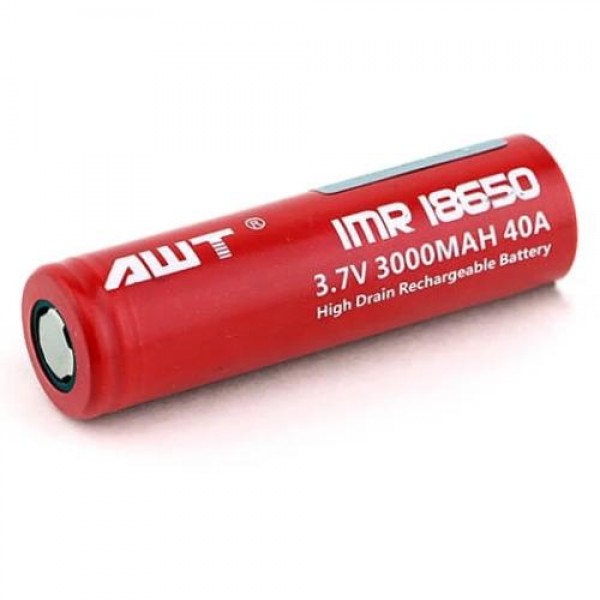AWT IMR 3000mAh 18650 Battery Cells