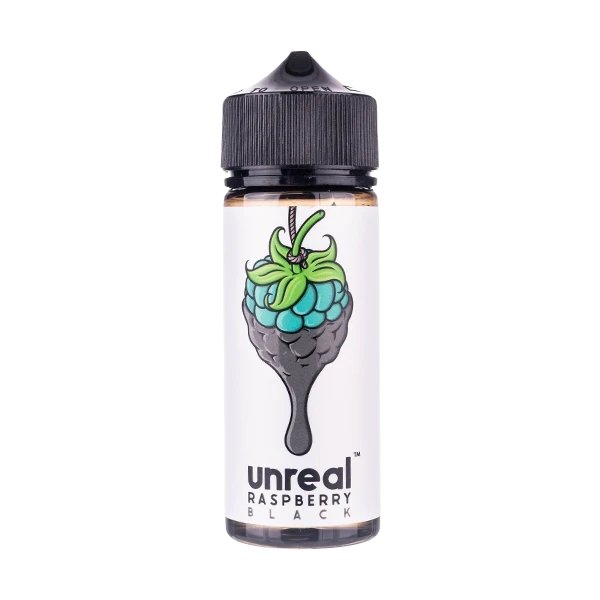 Unreal Raspberry E Liquid 100ml Black