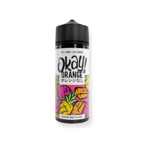 Strawberry Banana Bubblegum 100ml by Okay Orange