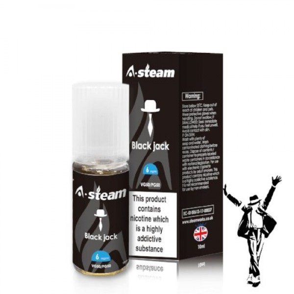 A-Steam Black Jack 50/50 E-Liquid