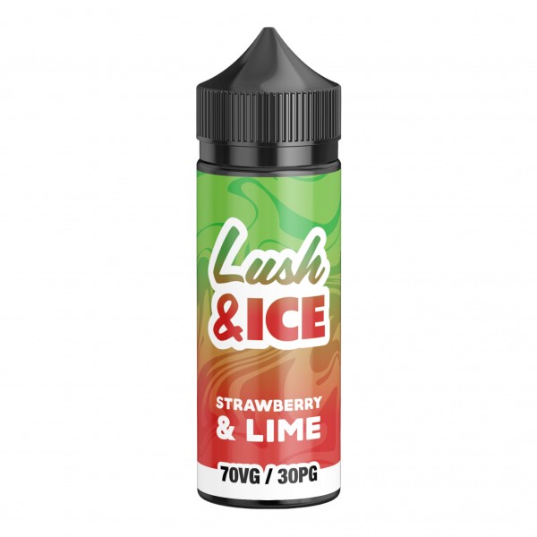 Strawberry & Lime Lush & Ice 100ml