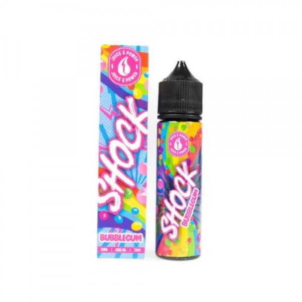 Shock Bubblegum By Juice N Power 50ML E-Liquid