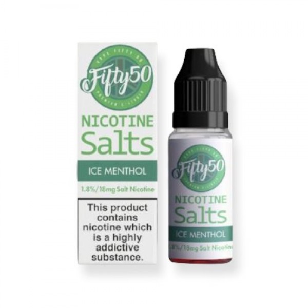 Ice Menthol Fifty 50 Nic Salt 10ML