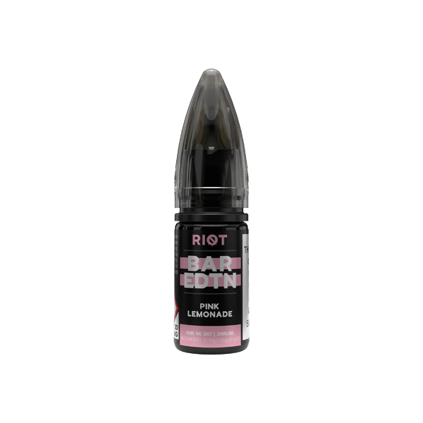 Pink Lemonade Riot Squad Bar Edition Nic Salts 10m...