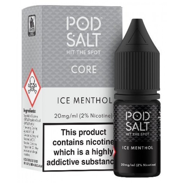 Ice Menthol Nicotine Salt E-Liquid - Pod Salt 10ml