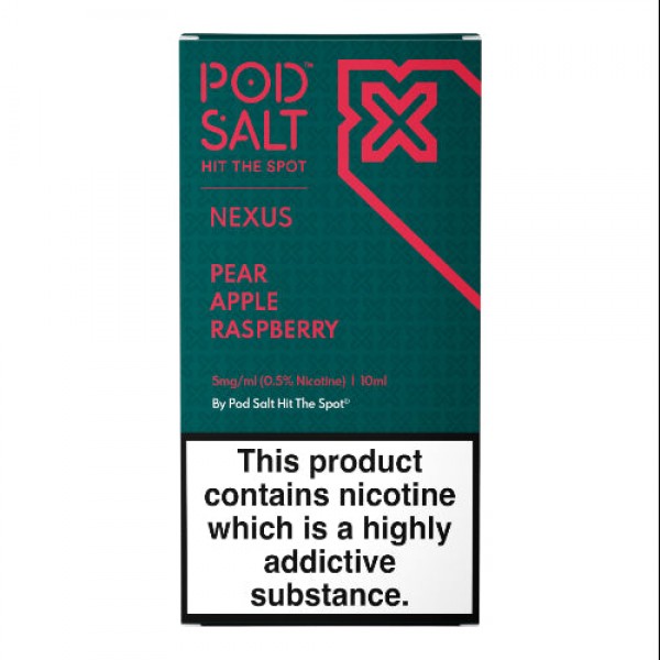 Pear Apple Raspberry Nexus Nic Salts 10ml