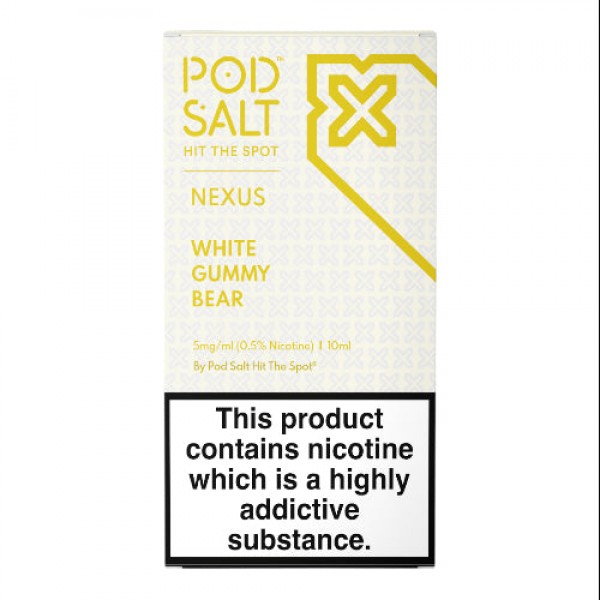 White Gummy Bear Nexus Nic Salts 10ml